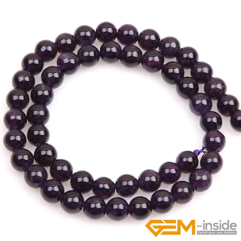 Natural 8mm Assorted Stone Round Beads – 15" Strand for DIY Jewelry Making - Image 14