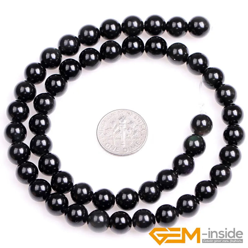 Natural 8mm Assorted Stone Round Beads – 15" Strand for DIY Jewelry Making - Image 7