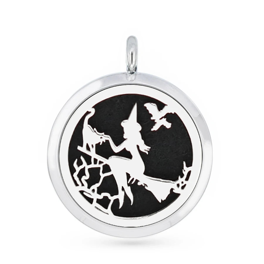 Magnetic Aroma Locket Pendant – Essential Oil Diffuser Jewelry with 5 Free Pads - Image 32