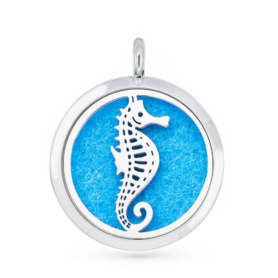 Magnetic Aroma Locket Pendant – Essential Oil Diffuser Jewelry with 5 Free Pads - Image 37