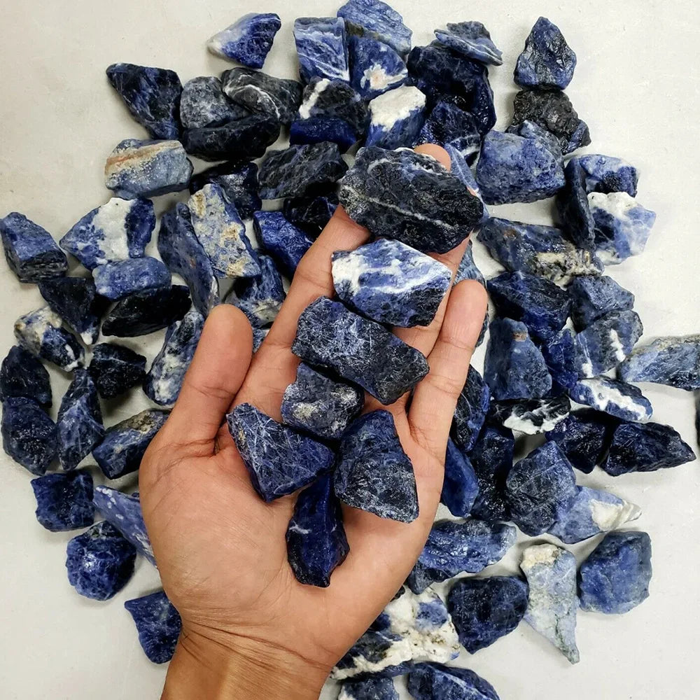 Natural Raw Rough Stones – Reiki Healing Crystals for Chakra, Aromatherapy & Garden Decor - Image 7