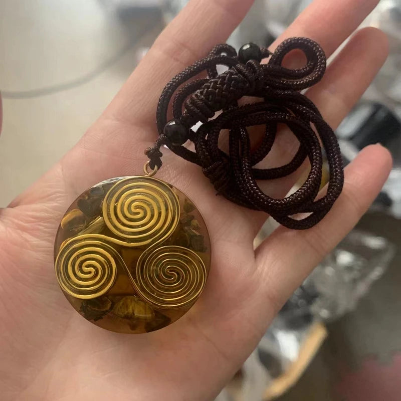 Healing Copper Coils with Chakra Stones - Image 9