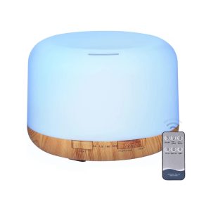 500ML USB Wood Grain Aroma Diffuser