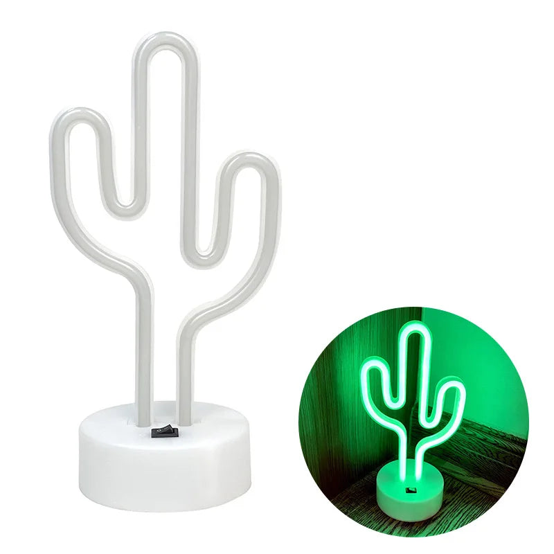 Cute Cactus Neon Sign Light - Image 7