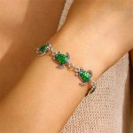 Bohemia Sea Turtle & Ocean Charm Bracelet – Adjustable Beach Jewelry for Women