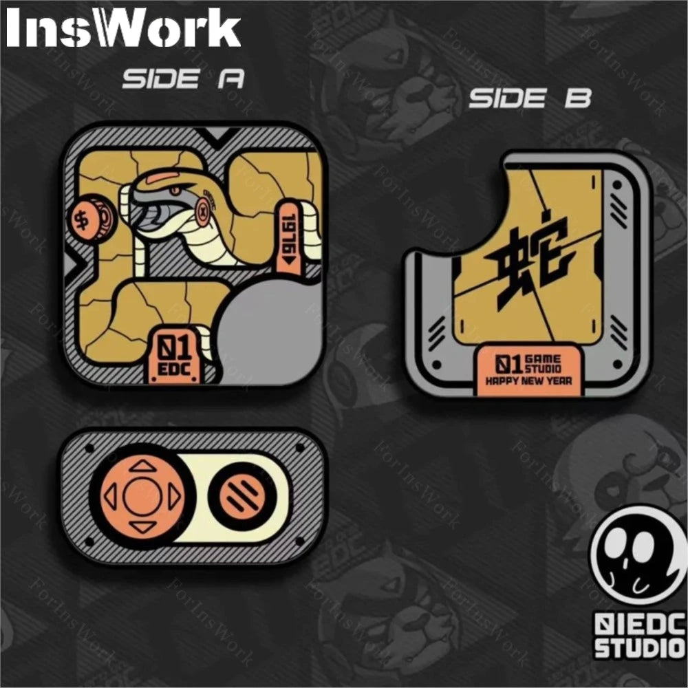 01EDC Game Cubes Slider - Mechanical Fidget Toy - Image 5