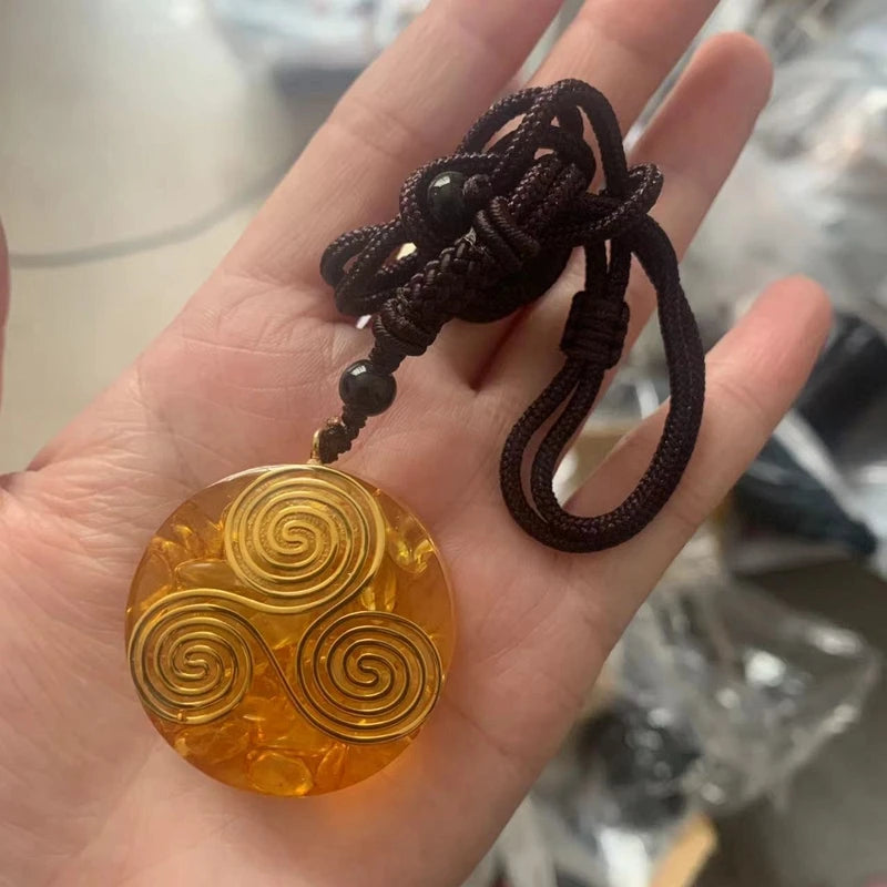 Healing Copper Coils with Chakra Stones - Image 10