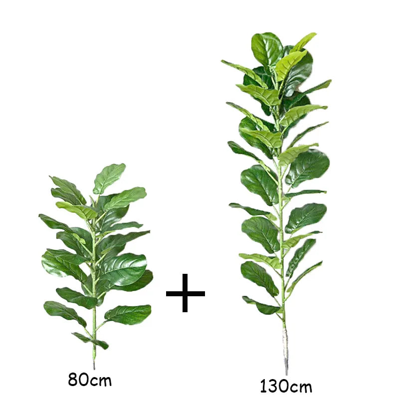 70in Artificial Ficus Tree – Large Tropical Real-Touch Banyan Plant for Home, Garden & Shop Decor - Image 9