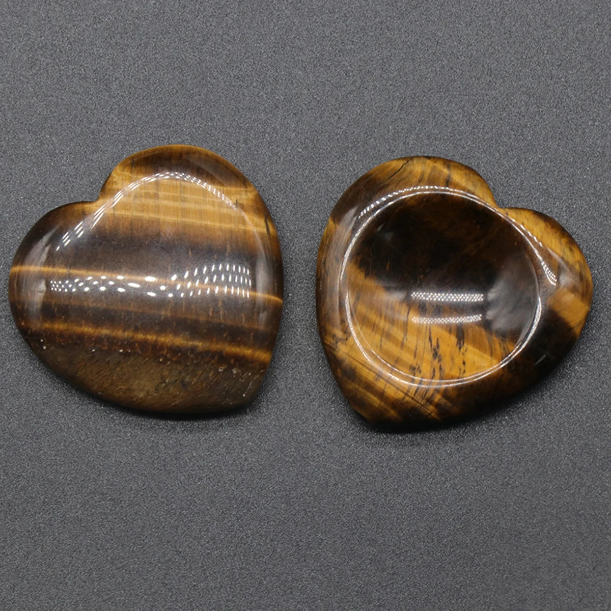 40mm Natural Crystal Heart Worry Stone – Healing Massage Tool & Jewelry Accessory - Image 15