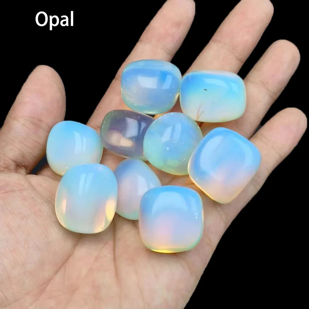 Natural Crystal Tumbled Stone Cubes – Polished Quartz, Amethyst & Gemstones for Healing, DIY & Decor - Image 13