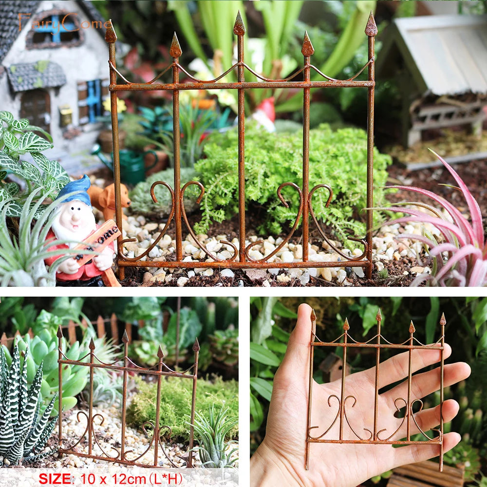 Miniature Windmill Metal Decoration for Fairy Gardens - Image 46