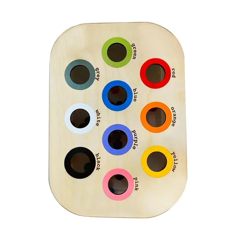 Children's Sensory Tray Table - Color Hairball Game - Image 14
