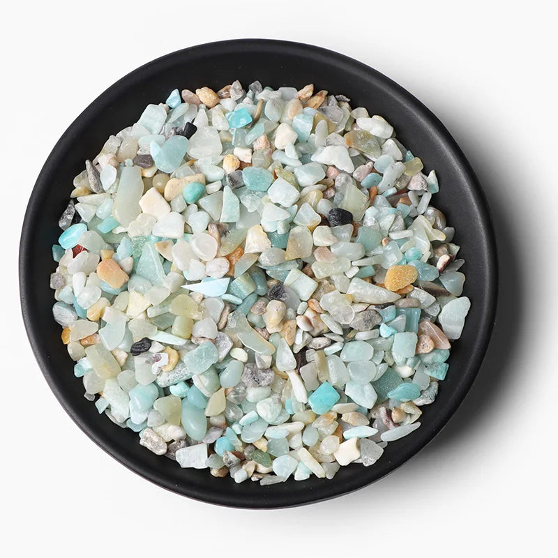 3–5MM Natural Stone Gravel Chips – Quartz, Agate, Jasper Healing Crystals for Home & Aquarium Decor - Image 9