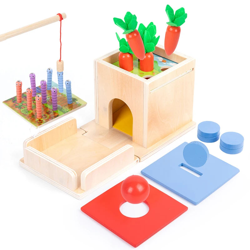 Montessori Wooden Shape Matching Toys - Image 10