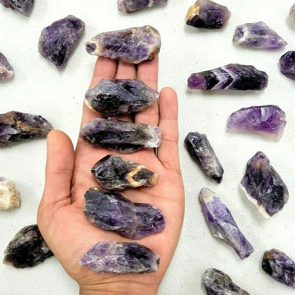 Natural Raw Rough Stones – Reiki Healing Crystals for Chakra, Aromatherapy & Garden Decor - Image 10
