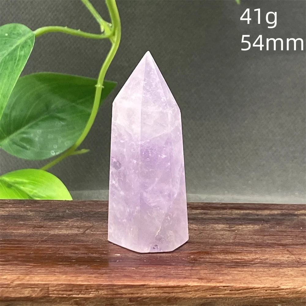 Natural Amethyst Crystal Tower - Image 10