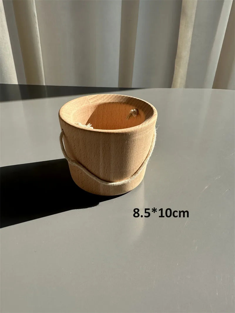 Kids Montessori Wooden Eggs & Kitchen Set - Image 11