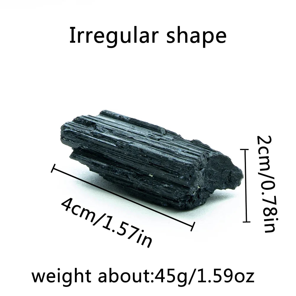 180g Natural Black Tourmaline Gravel – Raw Crystal Specimen for Healing & Collection - Image 9