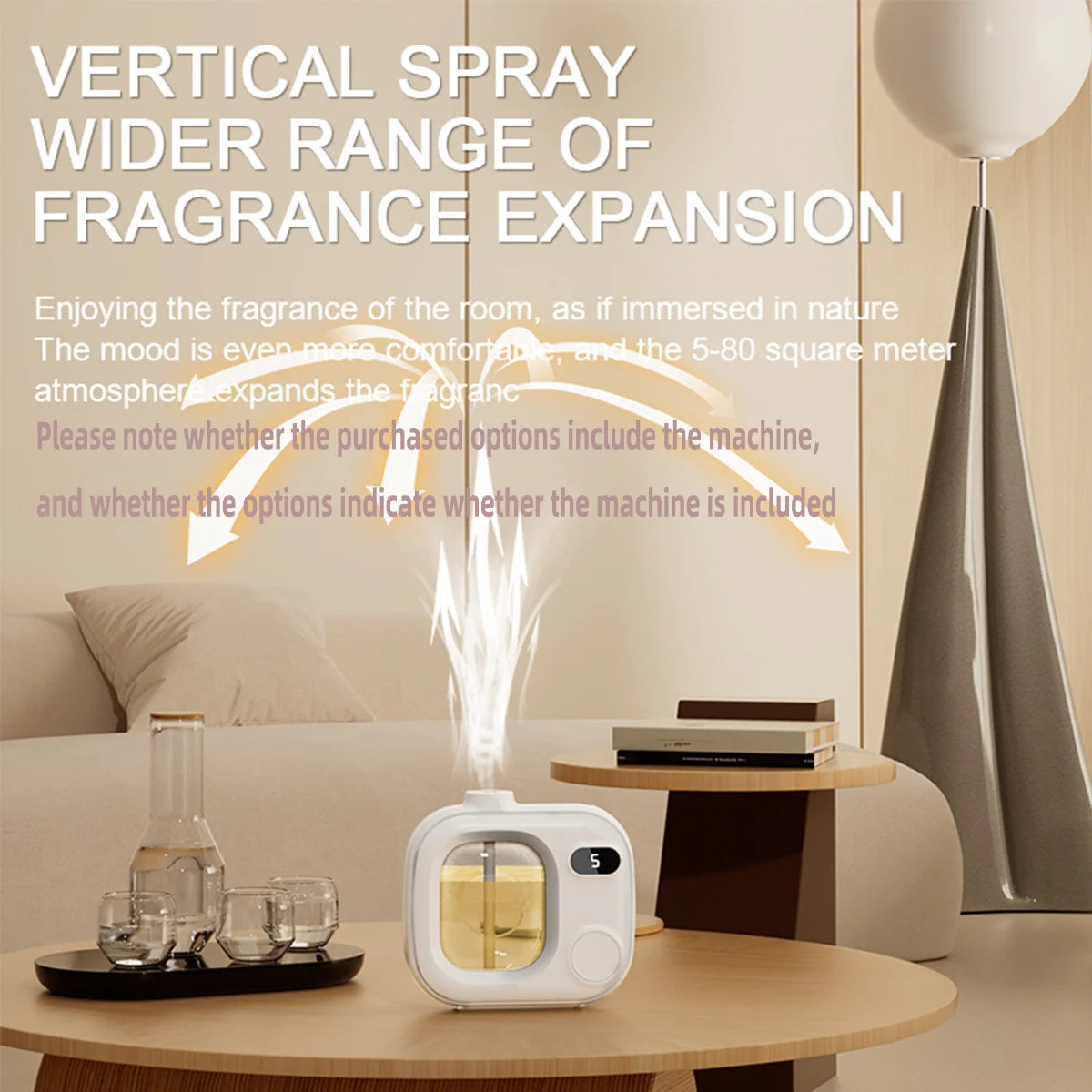 Aromatherapy Diffuser: Automatic Scent Sprayer for Home and Bedroom Use - Image 3
