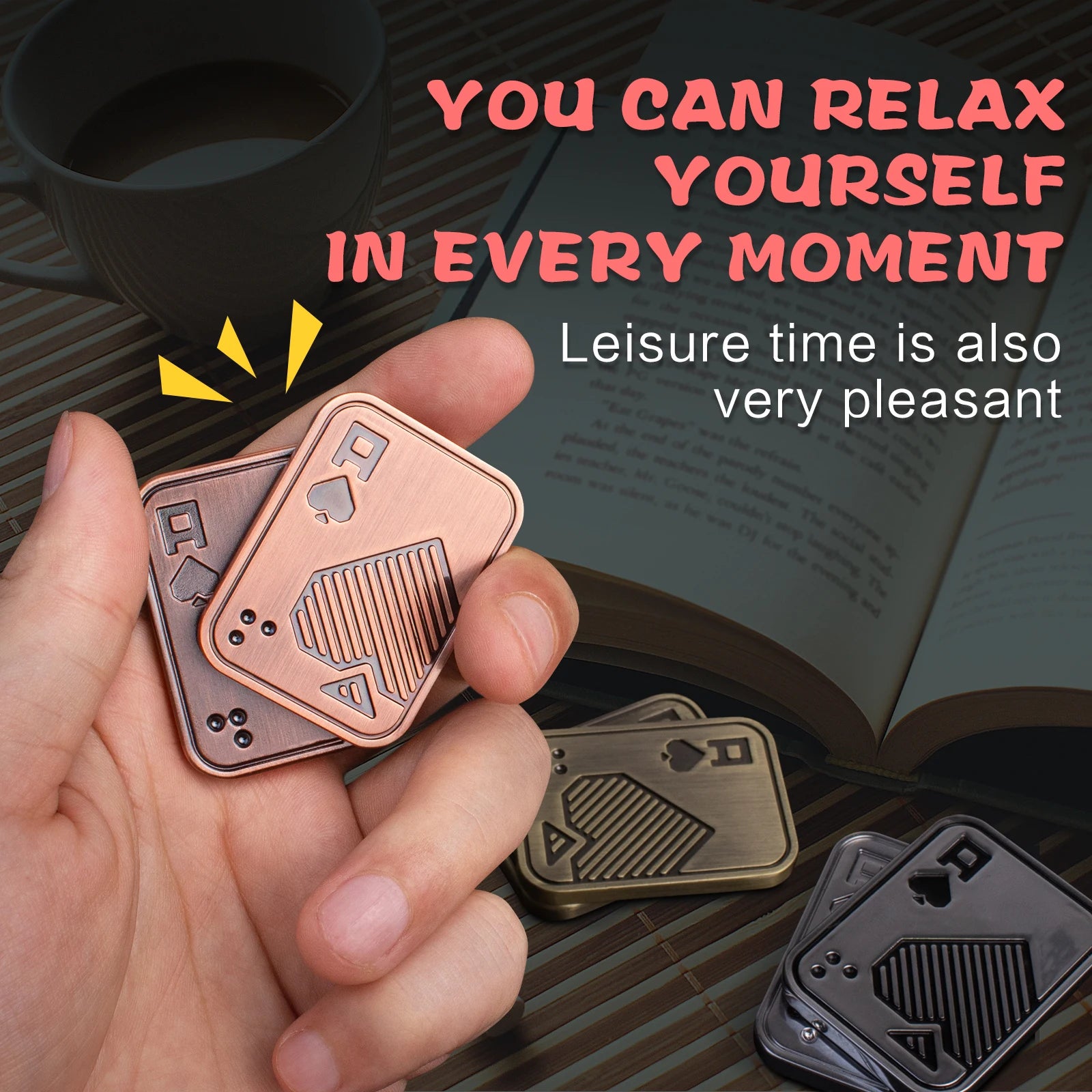 Fidget Slider Magnet - Metal Fidget Toy for Stress Relief - Image 6