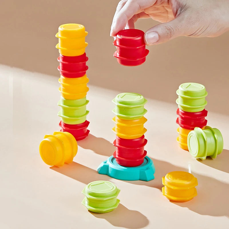 Crazy Forklift Stacking Toy - Interactive Educational Game - Image 6